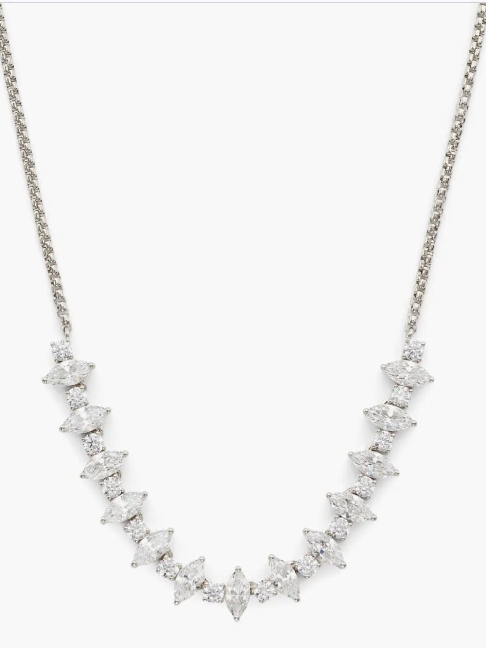 Nadri Chloe CZ Frontal Necklace